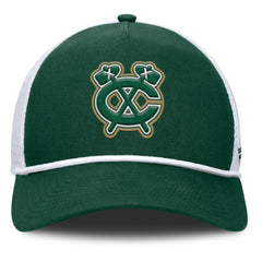 Chicago Blackhawks Fanatics Bermuda A-Frame Adjustable Hat - Green/White | Fanatics sale