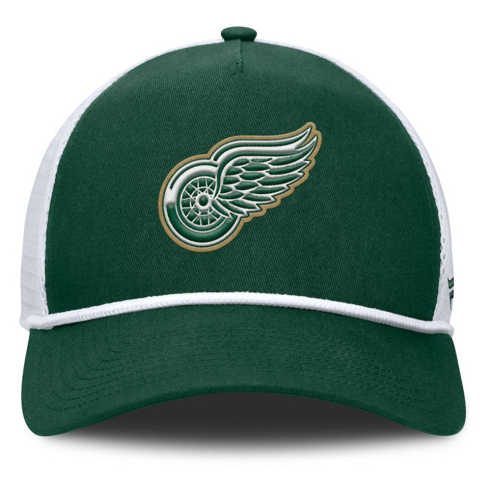 Detroit Red Wings Fanatics Bermuda A-Frame Adjustable Hat - Green/White | Fanatics near me