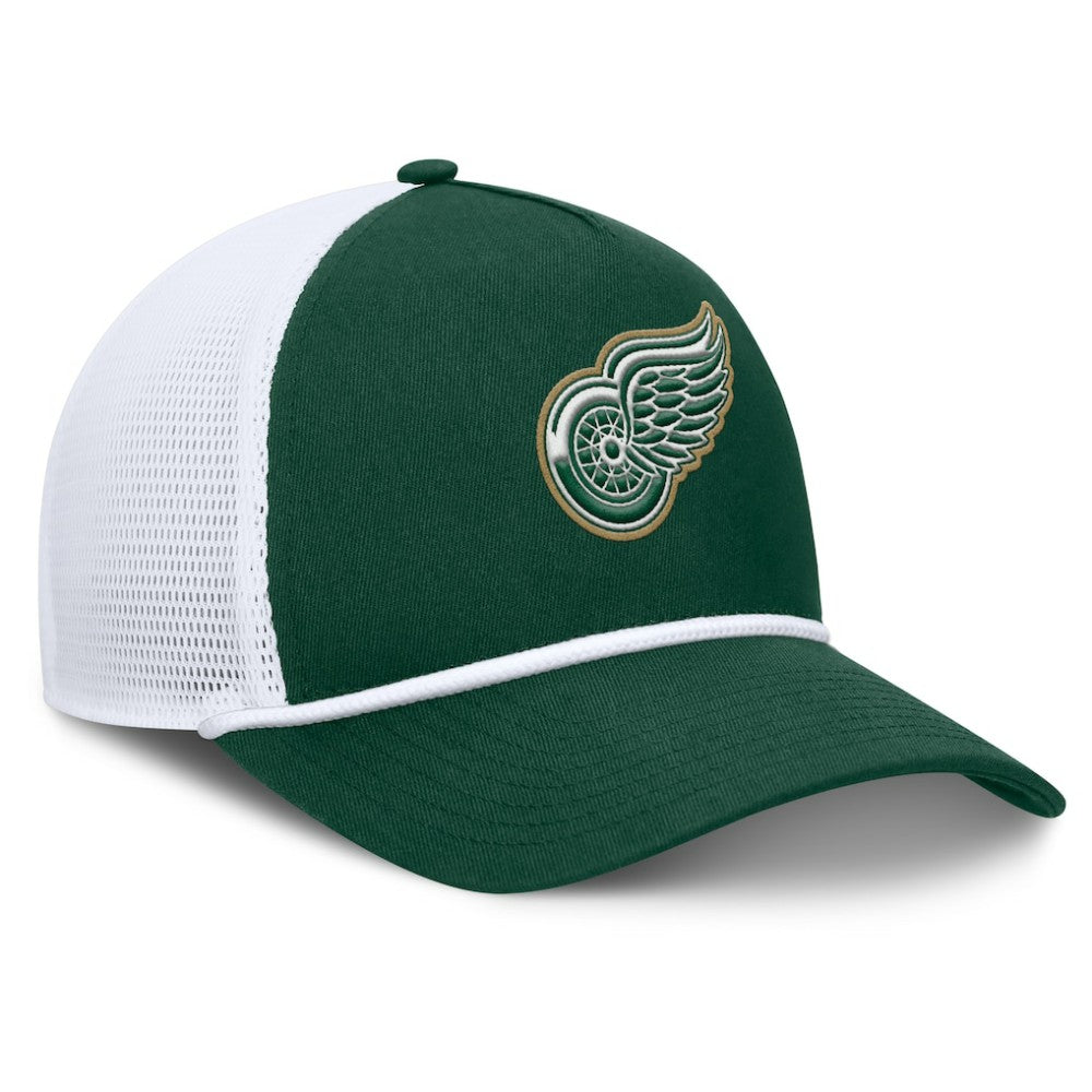 Detroit Red Wings Fanatics Bermuda A-Frame Adjustable Hat - Green/White | Fanatics near me