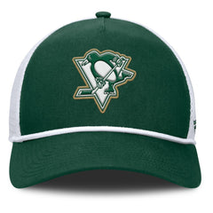 Pittsburgh Penguins Fanatics Bermuda A-Frame Adjustable Hat - Green/White | Fanatics Clearance