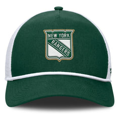 New York Rangers Fanatics Bermuda A-Frame Adjustable Hat - Green/White | Fanatics Lifestyle