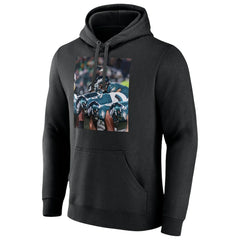 Philadelphia Eagles Push On Pullover Hoodie - Black - NFL
