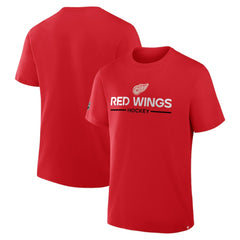 Detroit Red Wings Fanatics Centennial T-Shirt - Red | Fanatics online