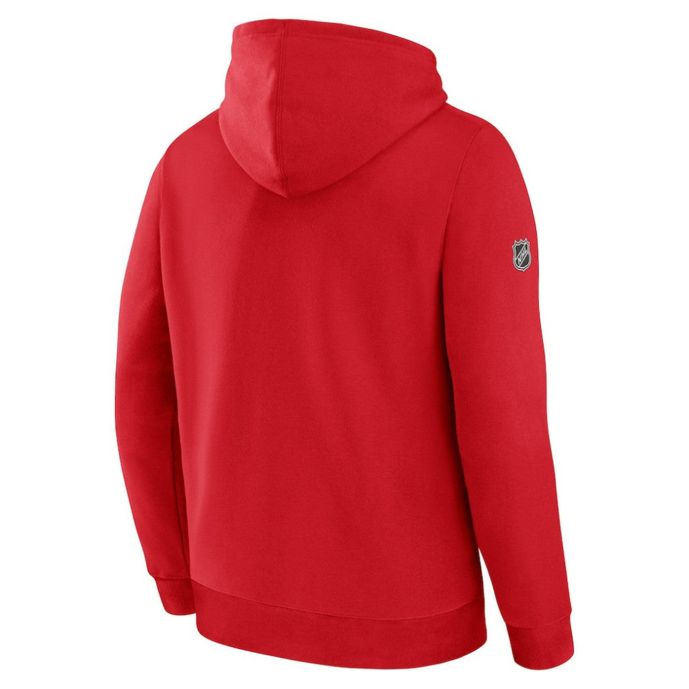 Chicago Blackhawks Fanatics Centennial Fleece Pullover Hoodie - Red | Fanatics Clearance