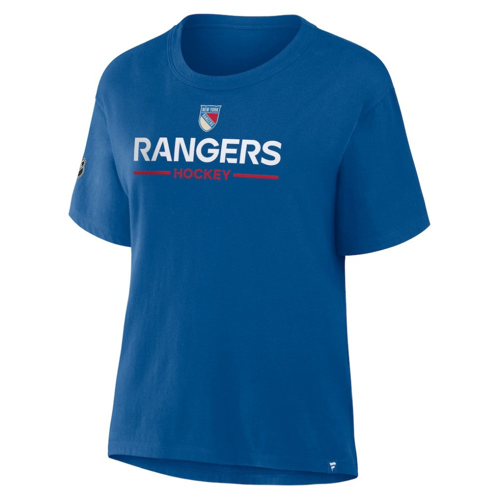 New York Rangers Fanatics Women's Centennial T-Shirt - Blue | Fanatics sale