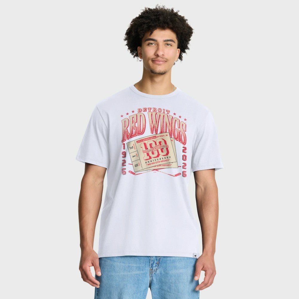 Detroit Red Wings Fanatics Centennial Legacy T-Shirt - White | Fanatics near me