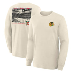 Chicago Blackhawks Fanatics Centennial Legacy Long Sleeve T-Shirt - Beige | Fanatics on sale