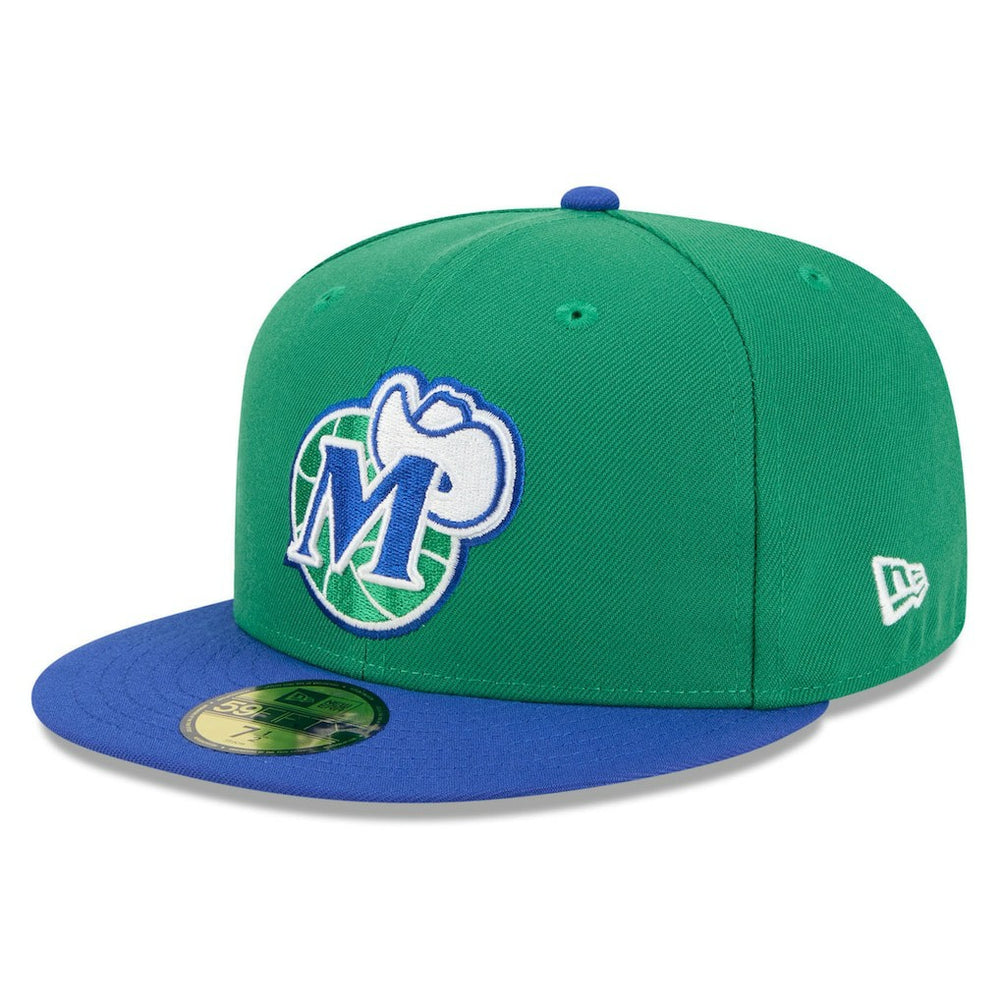 New Era Dallas Mavericks 2025/26 Classic Edition Jersey Hook 59FIFTY Fitted Hat Green/Blue