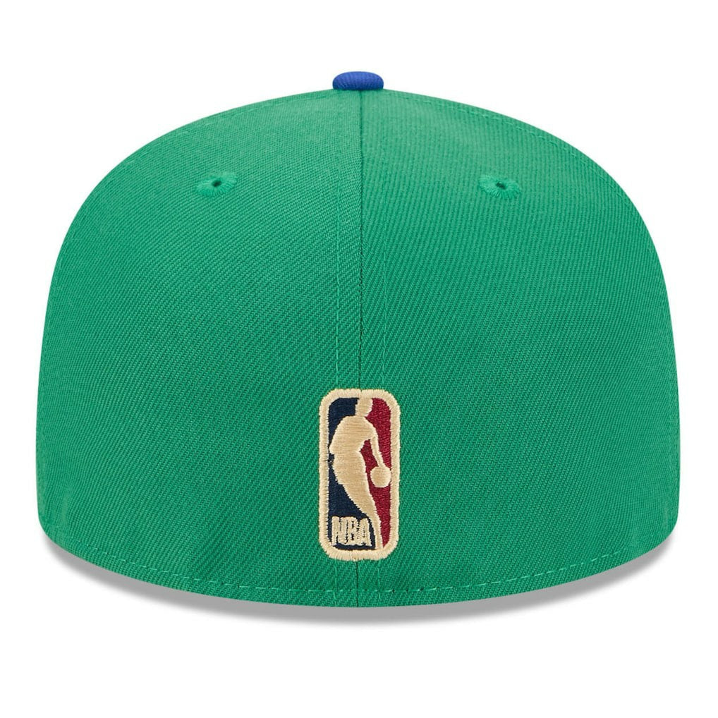 New Era Dallas Mavericks 2025/26 Classic Edition Jersey Hook 59FIFTY Fitted Hat Green/Blue