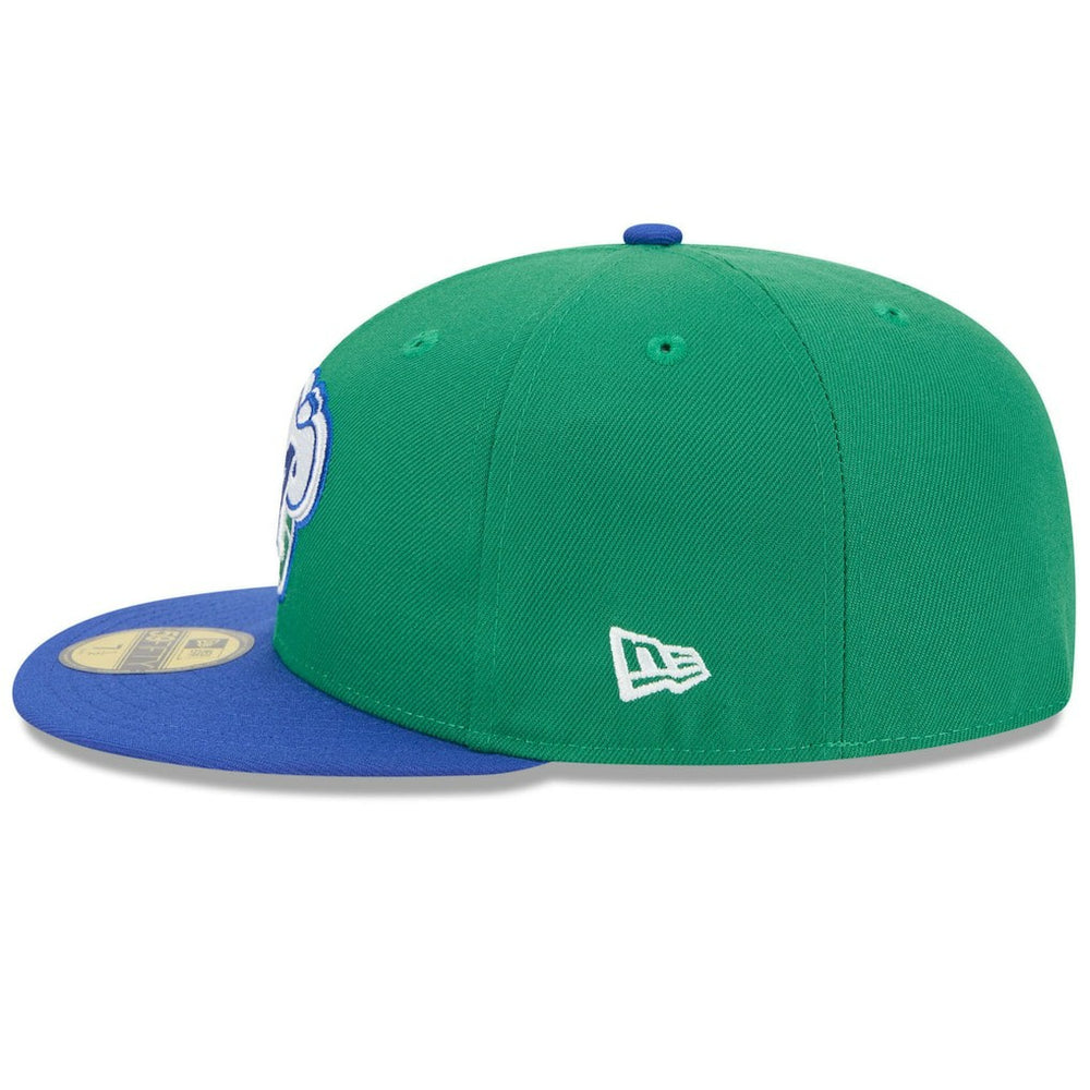 New Era Dallas Mavericks 2025/26 Classic Edition Jersey Hook 59FIFTY Fitted Hat Green/Blue