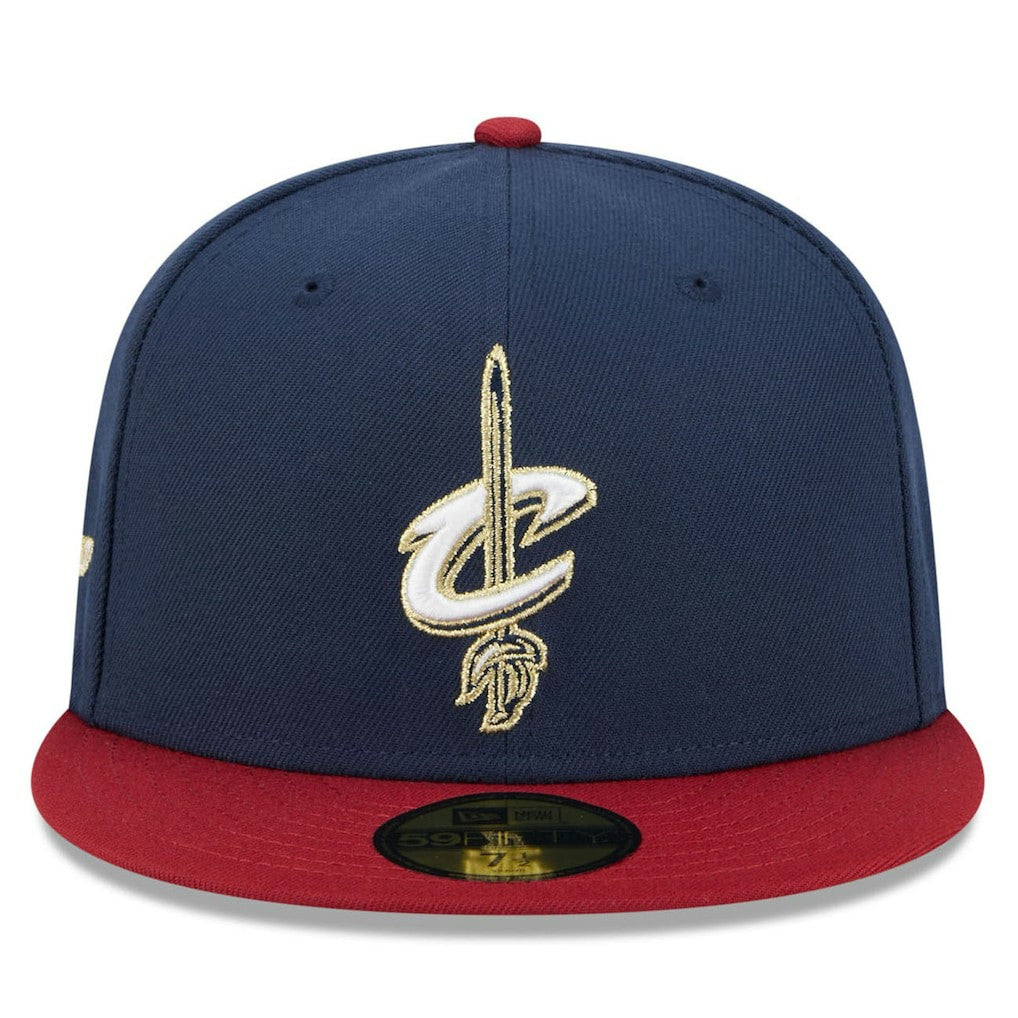 New Era Cleveland Cavaliers 2025/26 Classic Edition Jersey Hook 59FIFTY Fitted Hat Navy/Red