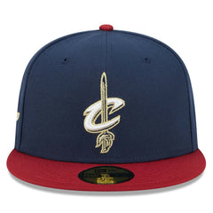 New Era Cleveland Cavaliers 2025/26 Classic Edition Jersey Hook 59FIFTY Fitted Hat Navy/Red