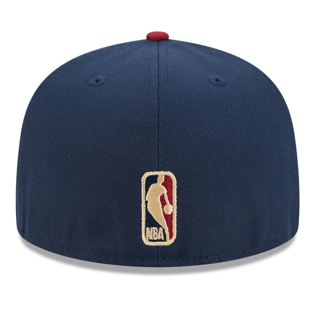 New Era Cleveland Cavaliers 2025/26 Classic Edition Jersey Hook 59FIFTY Fitted Hat Navy/Red