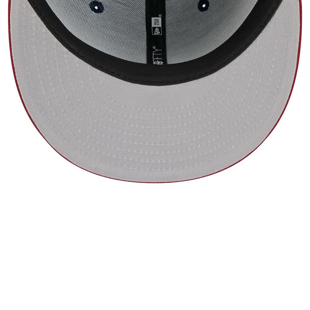 New Era Cleveland Cavaliers 2025/26 Classic Edition Jersey Hook 59FIFTY Fitted Hat Navy/Red