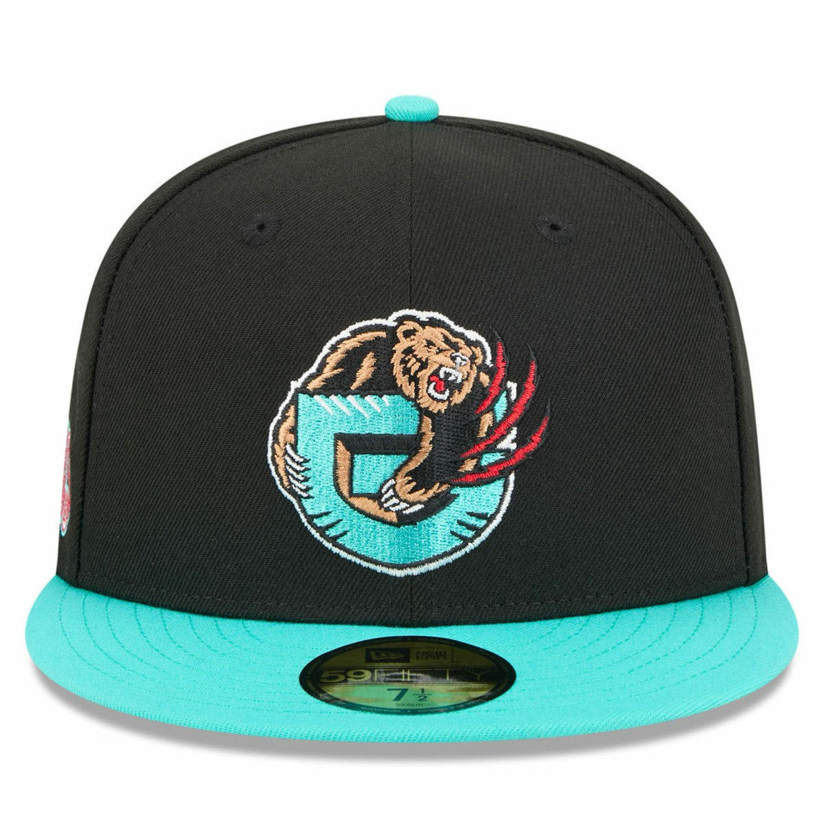 New Era Memphis Grizzlies 2025/26 Classic Edition Jersey Hook 59FIFTY Fitted Hat Black/Turquoise