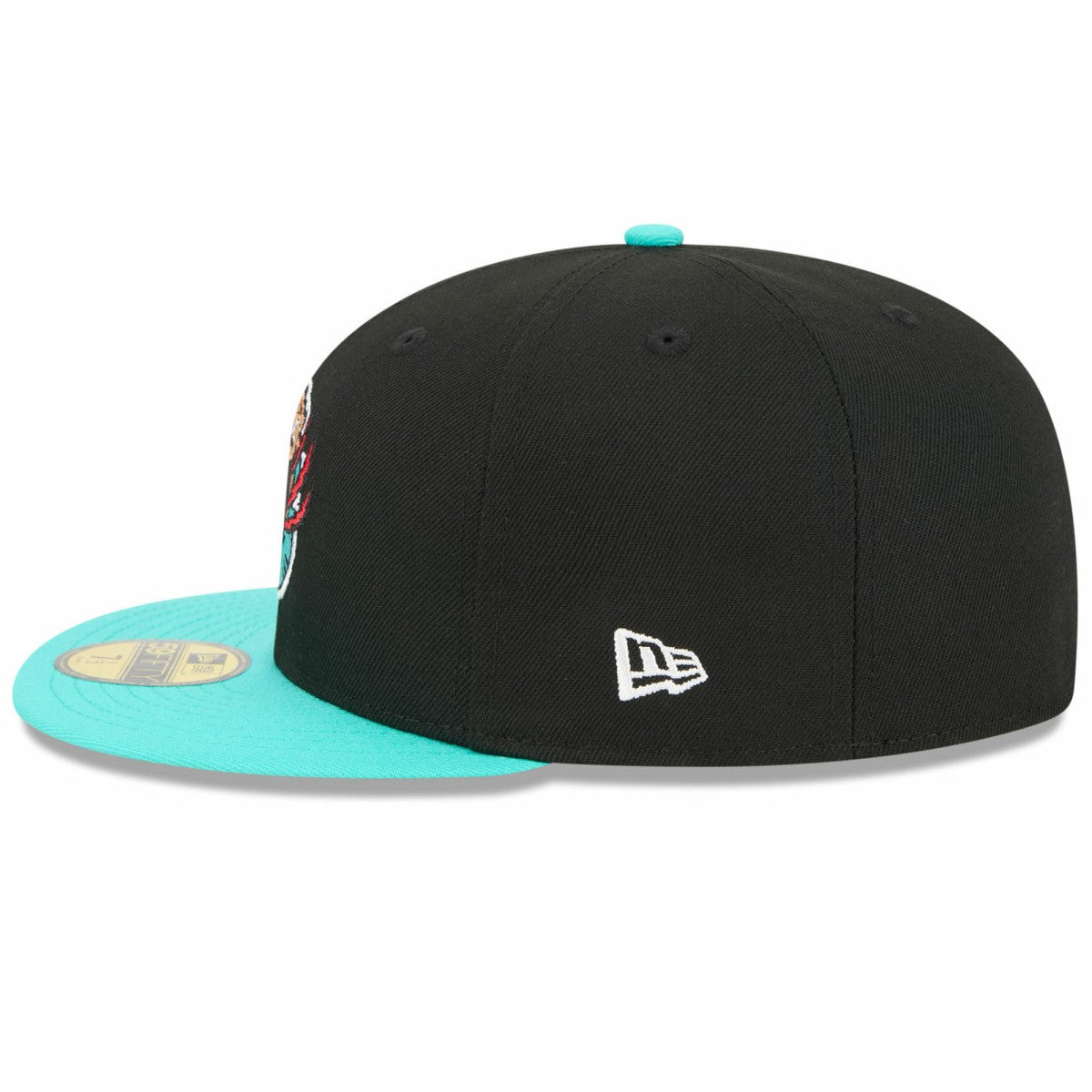 New Era Memphis Grizzlies 2025/26 Classic Edition Jersey Hook 59FIFTY Fitted Hat Black/Turquoise