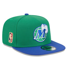 New Era Dallas Mavericks 2025/26 Classic Edition Jersey Hook A-Frame 9FIFTY Snapback Hat Green/Blue