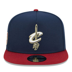New Era Cleveland Cavaliers 2025/26 Classic Edition Jersey Hook A-Frame 9FIFTY Snapback Hat Navy/Wine
