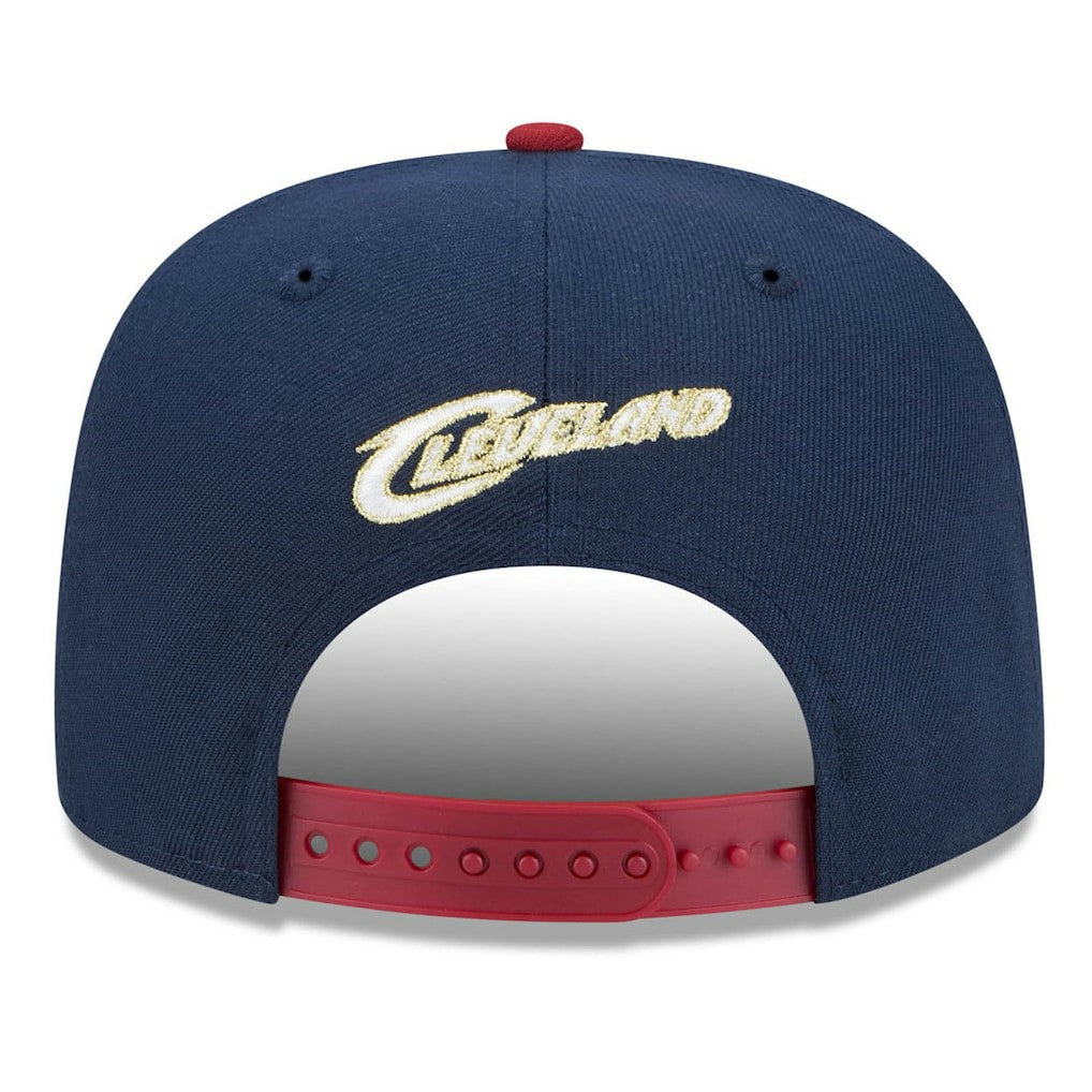 New Era Cleveland Cavaliers 2025/26 Classic Edition Jersey Hook A-Frame 9FIFTY Snapback Hat Navy/Wine