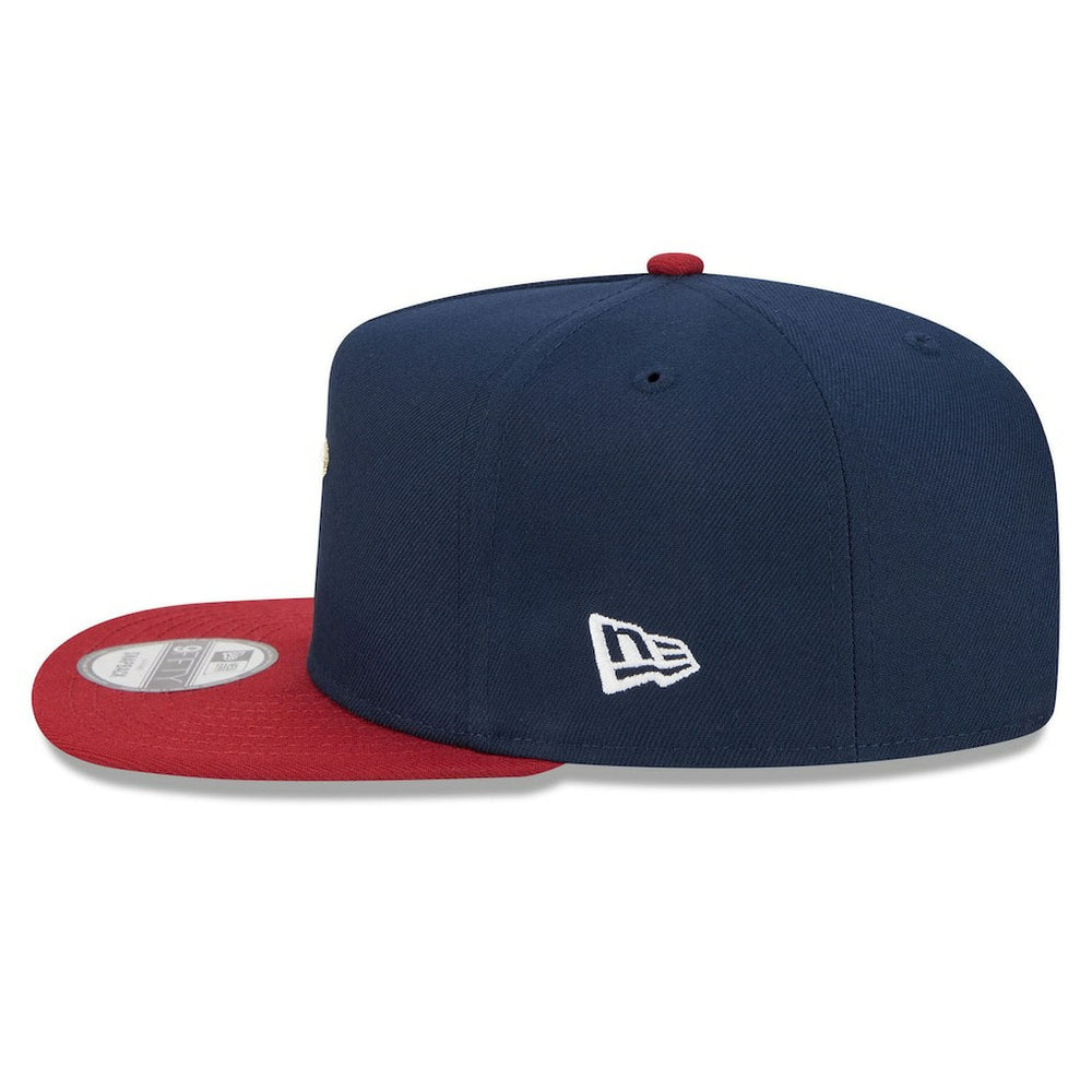New Era Cleveland Cavaliers 2025/26 Classic Edition Jersey Hook A-Frame 9FIFTY Snapback Hat Navy/Wine