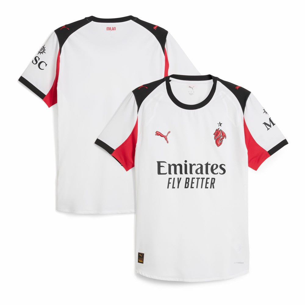 Puma - AC Milan 2025/26 Away Jersey - White