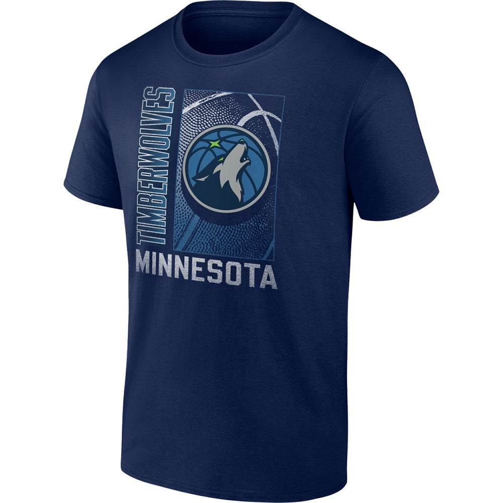 Minnesota Timberwolves '90s Graphic T-Shirt Navy