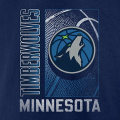 Minnesota Timberwolves '90s Graphic T-Shirt Navy