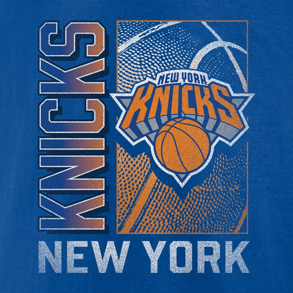 New York Knicks '90s Graphic T-Shirt Blue