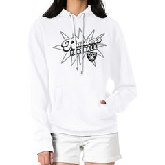 Las Vegas Raiders Starter Women's Drive-In Sign Pullover Hoodie - White - NFL
