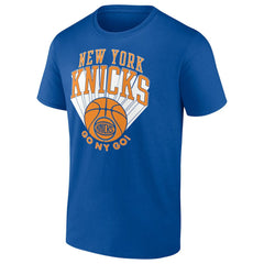 New York Knicks Go NY Go T-Shirt Blue