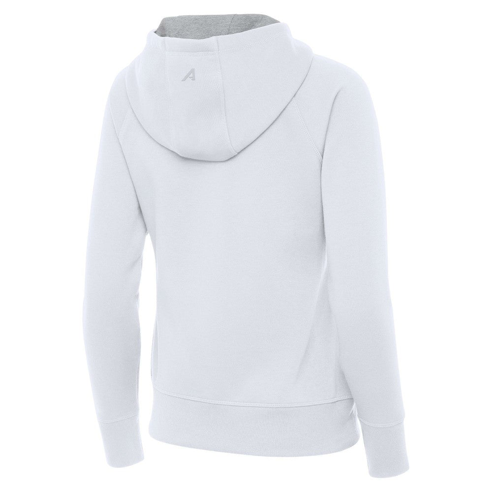Mexico National Team Antigua Women's Takeover Full-Zip Hoodie White