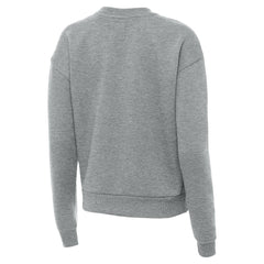 Mexico National Team Antigua Women's Takeover Pullover Sweatshirt Heather Gray