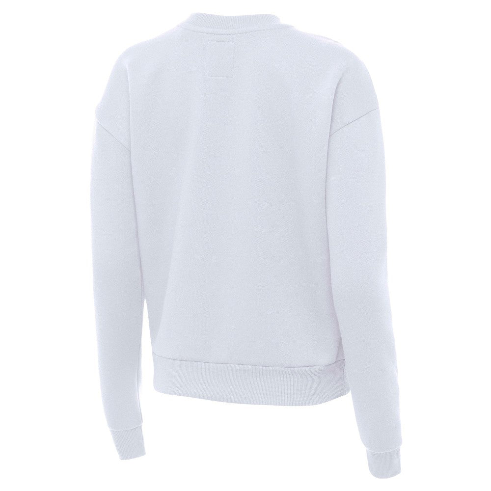 Mexico National Team Antigua Women's Takeover Pullover Sweatshirt White