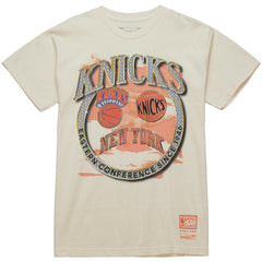 Mitchell & Ness New York Knicks Big & Tall Hardwood Classics Crown Jewels T-Shirt White