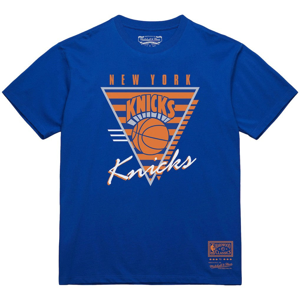 Mitchell & Ness New York Knicks Big & Tall Hardwood Classics Final Seconds T-Shirt Blue