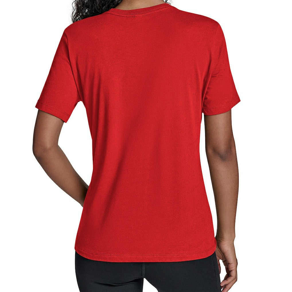 Kansas City Chiefs Starter Women's Arch Stripe T-Shirt - Red - NFL