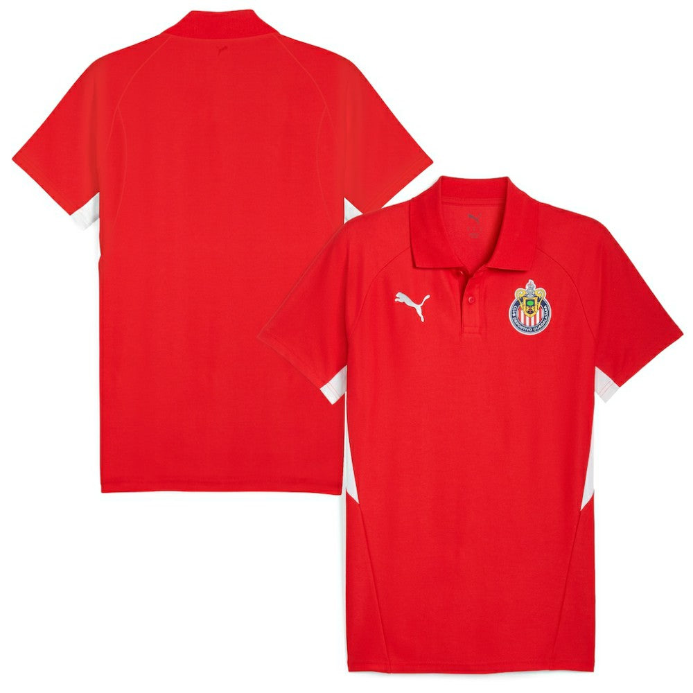 Puma - Chivas 25/26 Evostripe Polo - Red