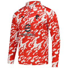 Puma - AC Milan 2025/26 Pre-Match dryCell Quarter-Zip Top - Red
