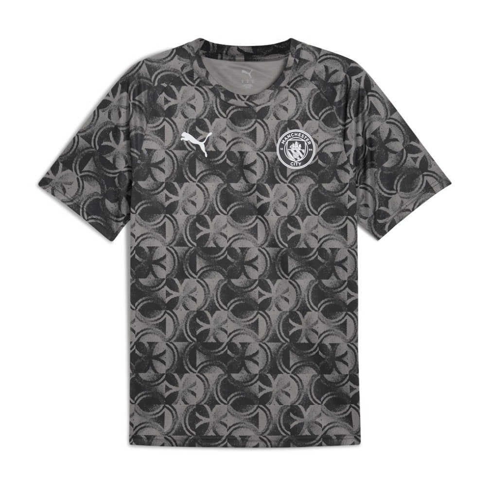 Puma - Manchester City 2025/26 Pre-Match Training Jersey - Black