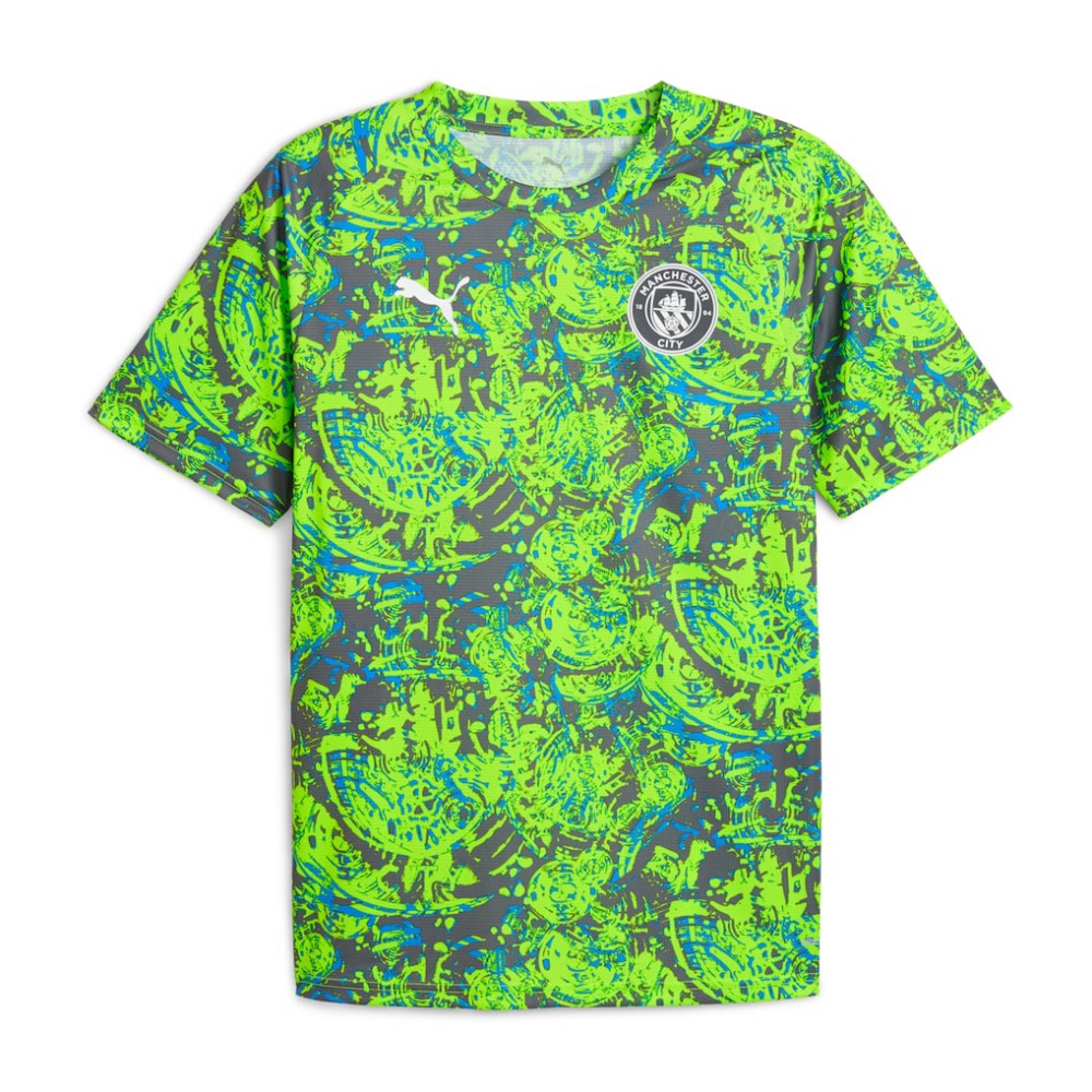 Puma - Manchester City 2025/26 Pre-Match Training Jersey - Green