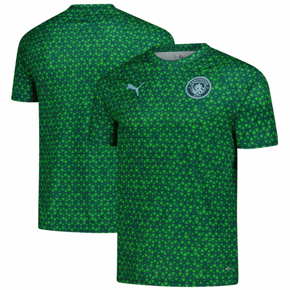 Puma - Manchester City 2025/26 Pre-Match Training Jersey - Green