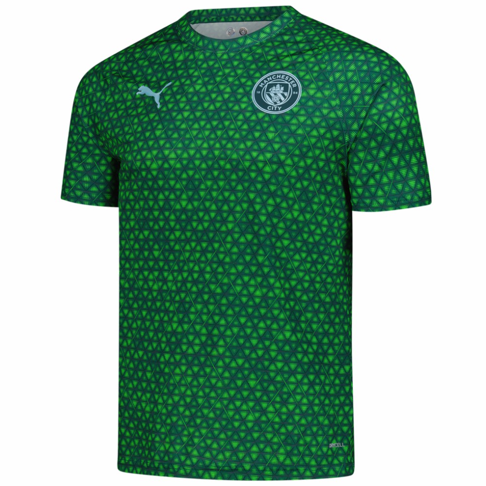 Puma - Manchester City 2025/26 Pre-Match Training Jersey - Green
