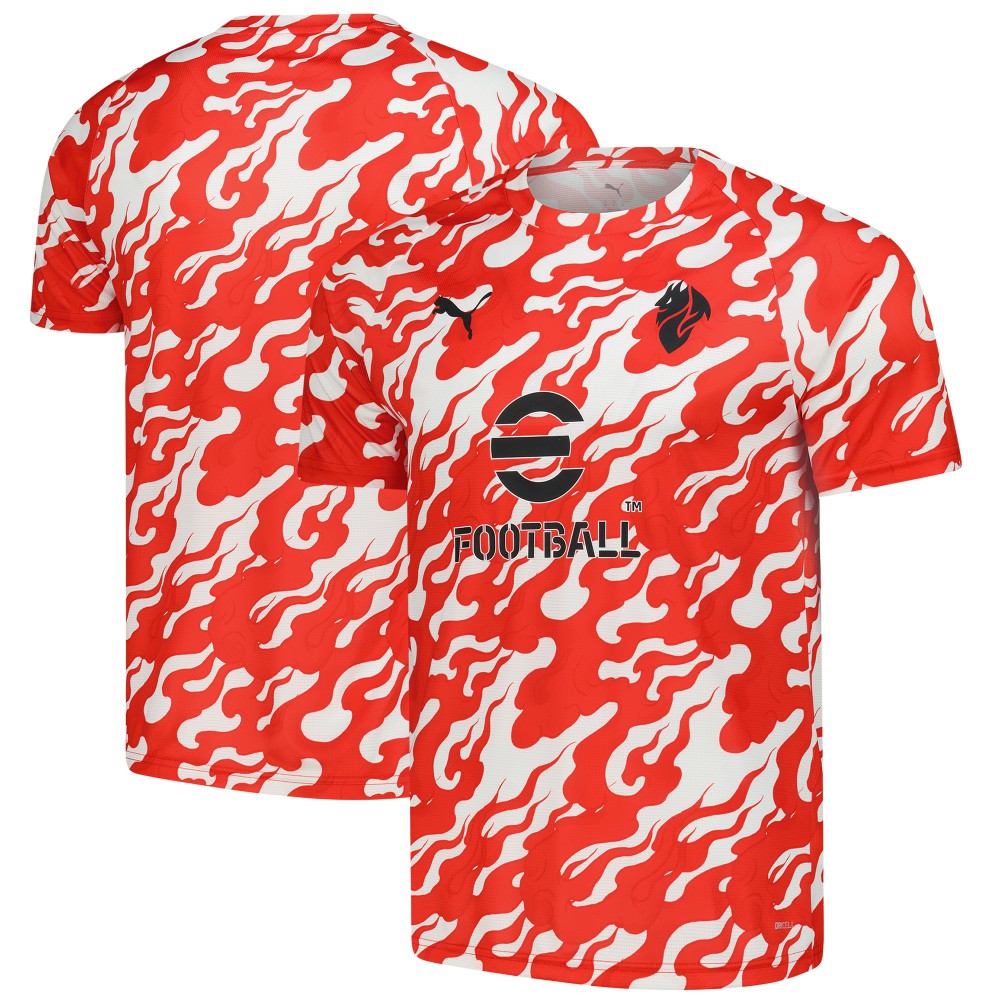 Puma - AC Milan 2025/26 Pre-Match dryCell Training Jersey - Red