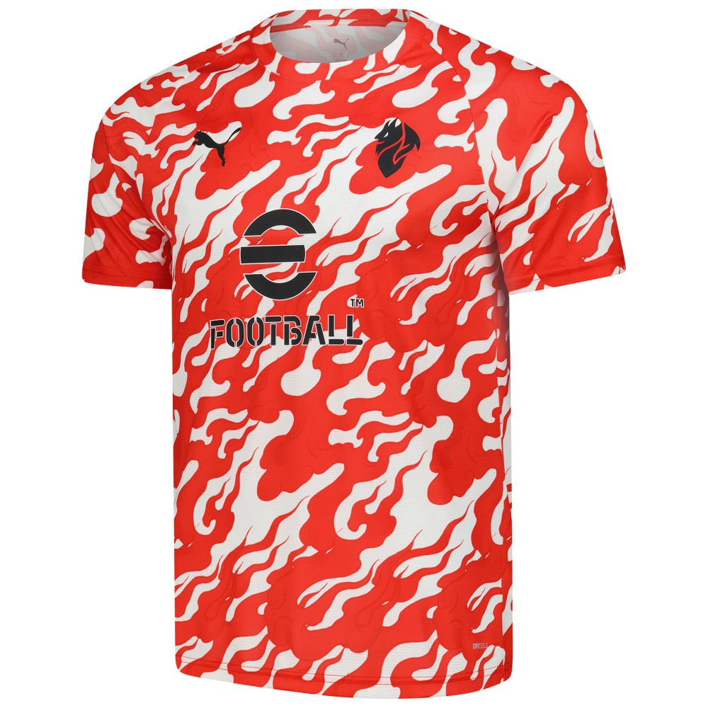 Puma - AC Milan 2025/26 Pre-Match dryCell Training Jersey - Red