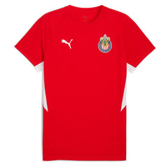 Puma - Chivas 2025/26 Evostripe Raglan T-Shirt - Red