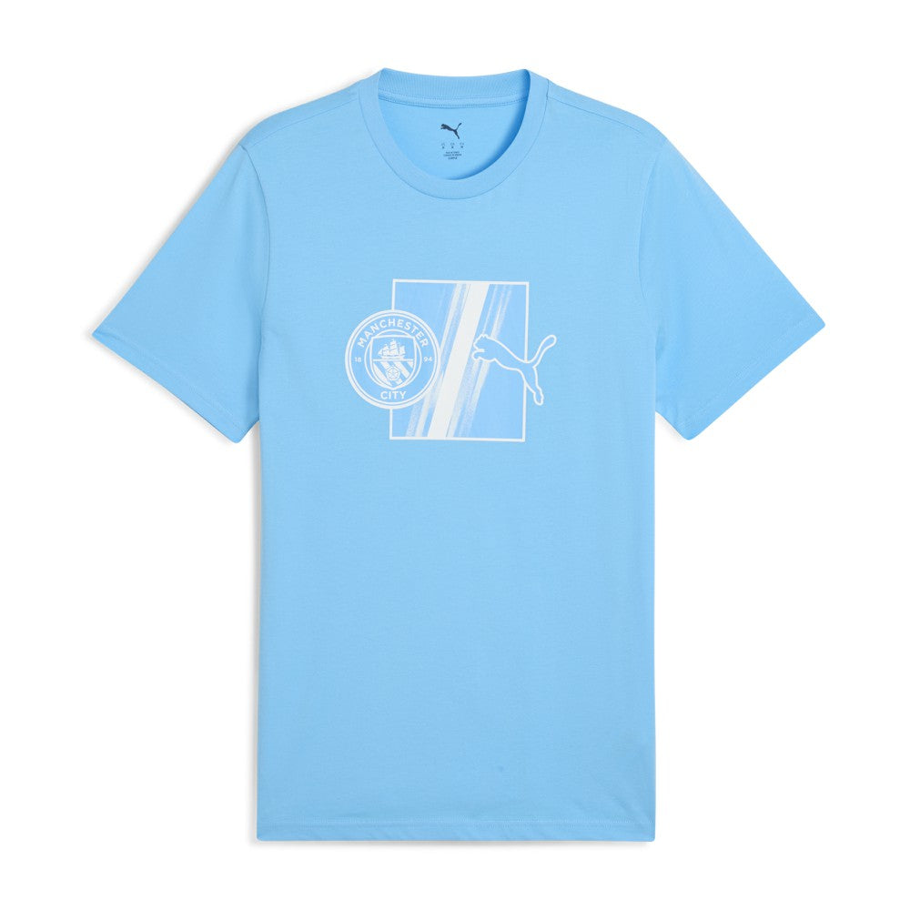 Puma - Manchester City ftblCulture T-Shirt - Sky Blue