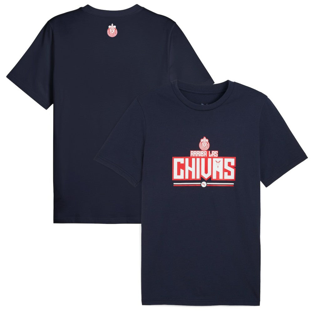 Puma - Chivas ftblCulture T-Shirt - Navy