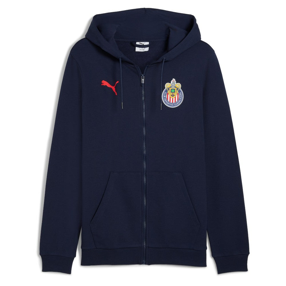 Puma - Chivas ftblCulture Full-Zip Sweat Hoodie - Navy