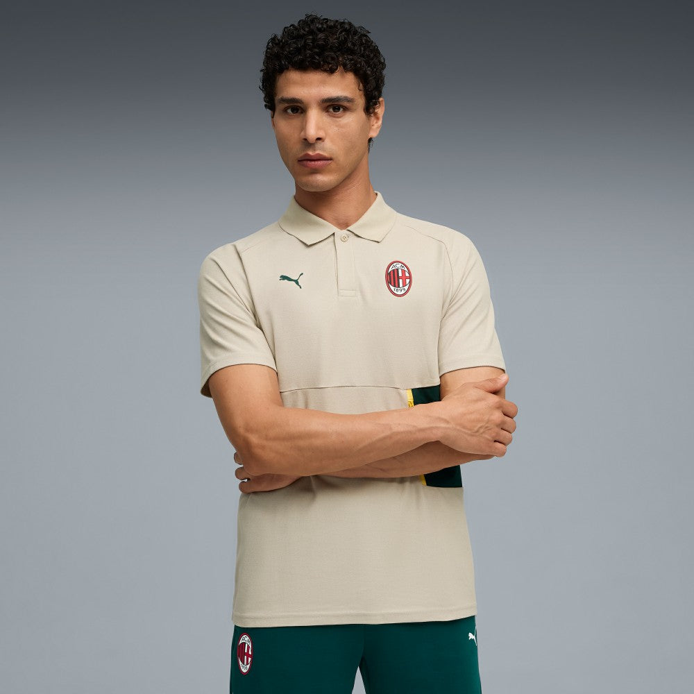 Puma - AC Milan Pumatech Polo - Beige