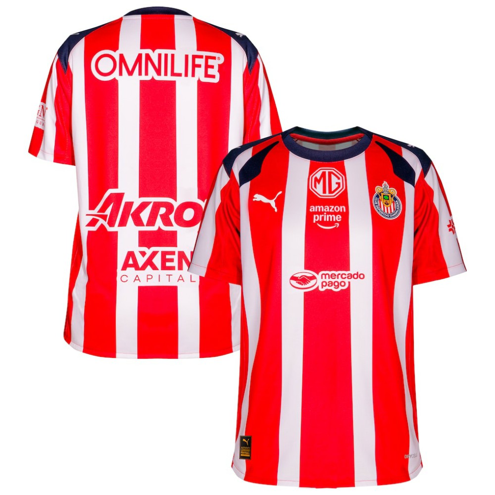 Puma - Chivas Youth 2025/26 Home Replica Jersey - Red